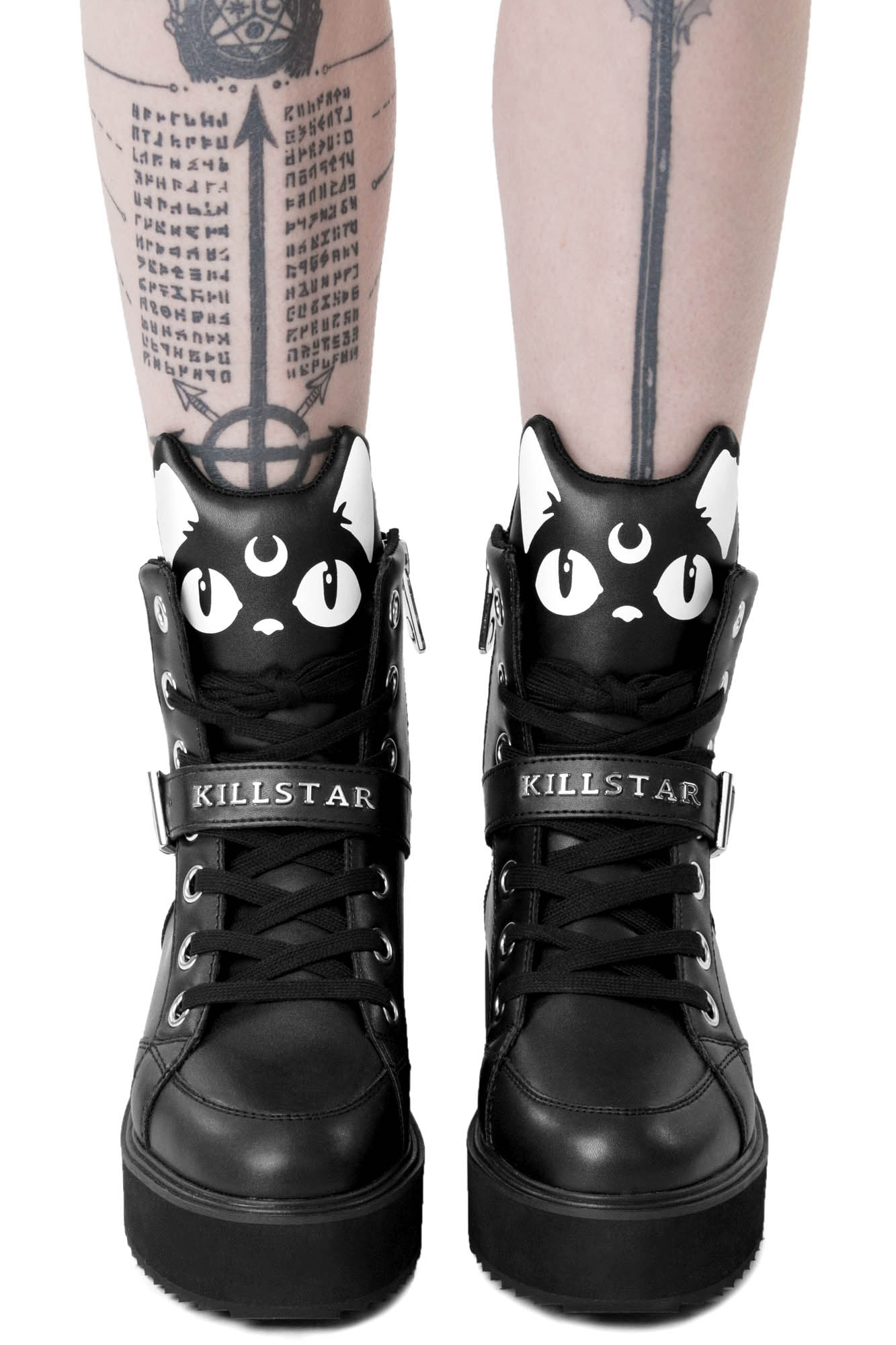 Killstar Keiko Kitty High Tops