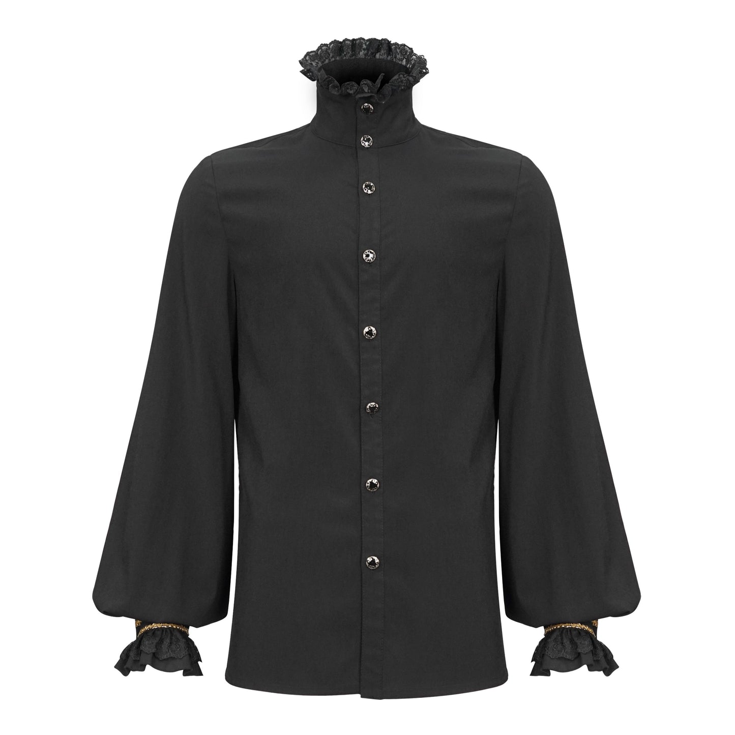 Shine Shirt Zwart