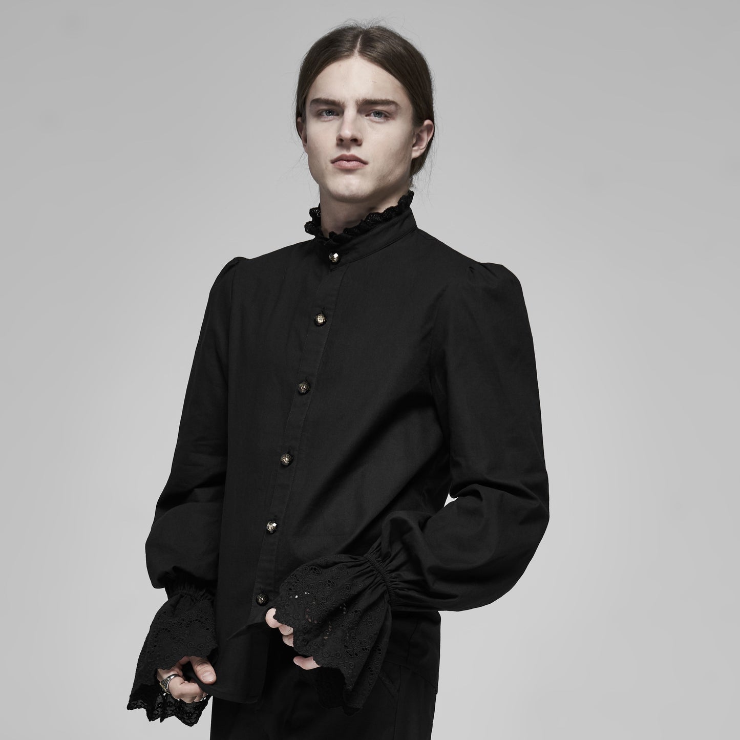 Stand Up Shirt Zwart