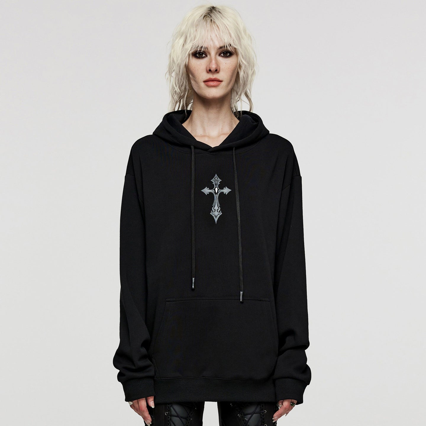 Black Cross Hoody