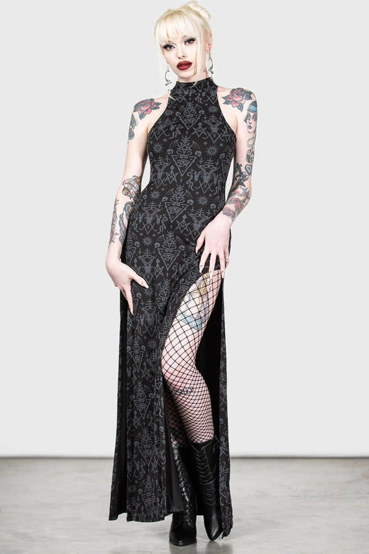 Killstar Over-Queen Maxi Jurk
