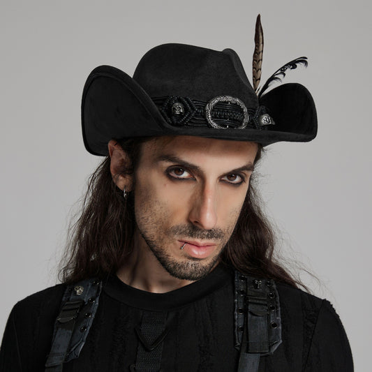 Traveller Cowboy Hoed Zwart
