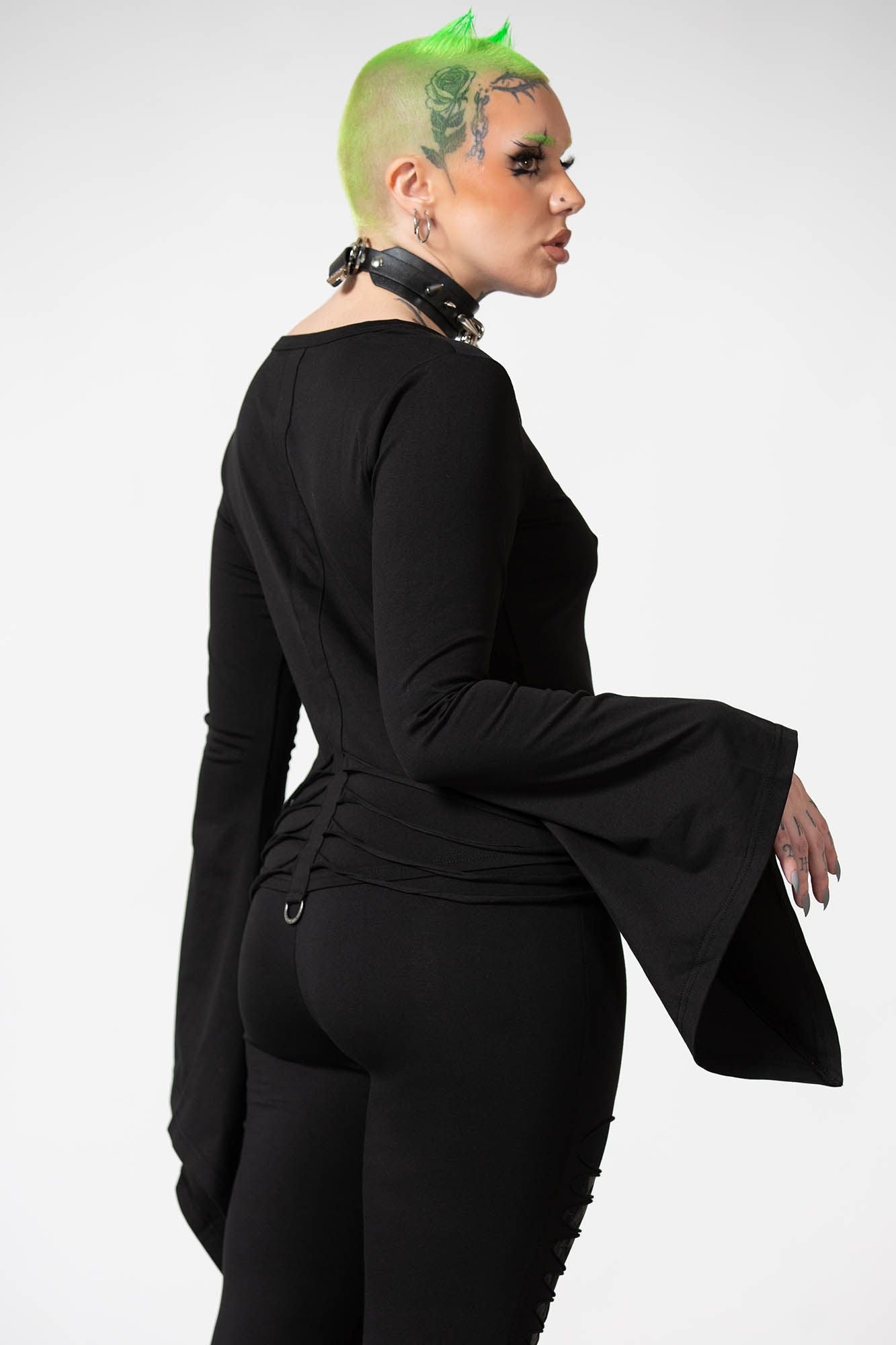 Killstar Faith Long Sleeve Top
