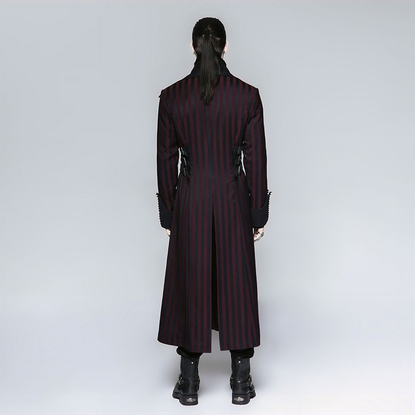Chaser Coat Black/Burgundy