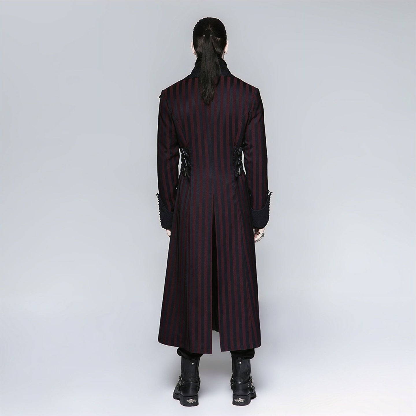 Chaser Coat Black/Burgundy