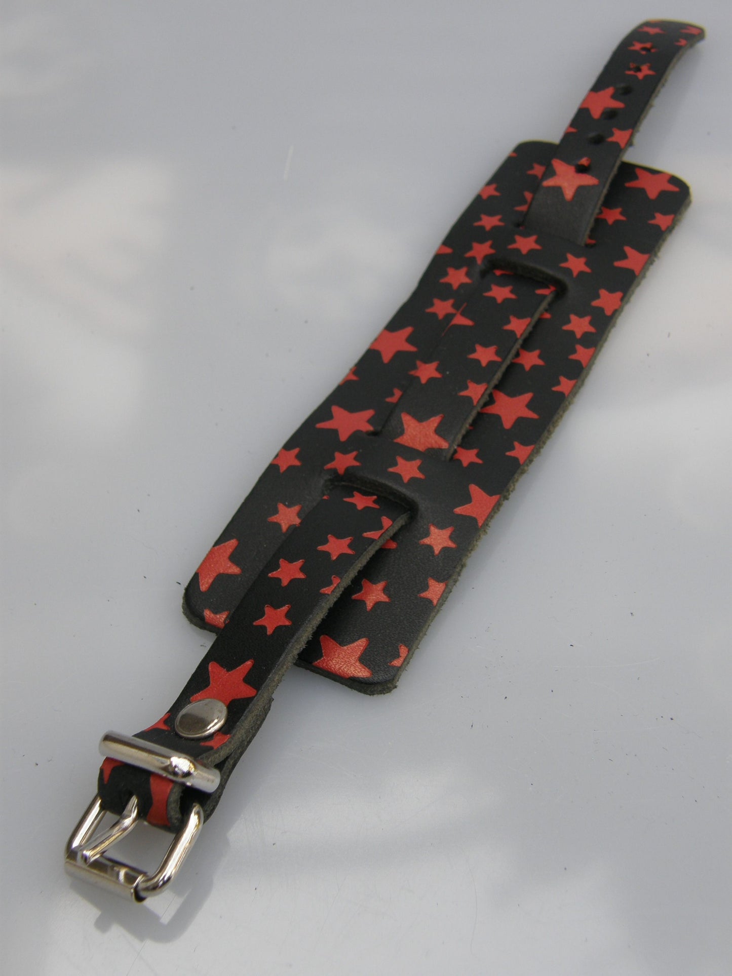 Polsband Watch Strap Multi Stars Print