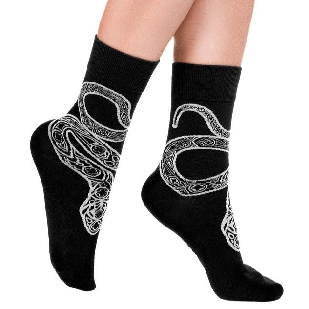 Cathedral Snake Jacquard Sokken