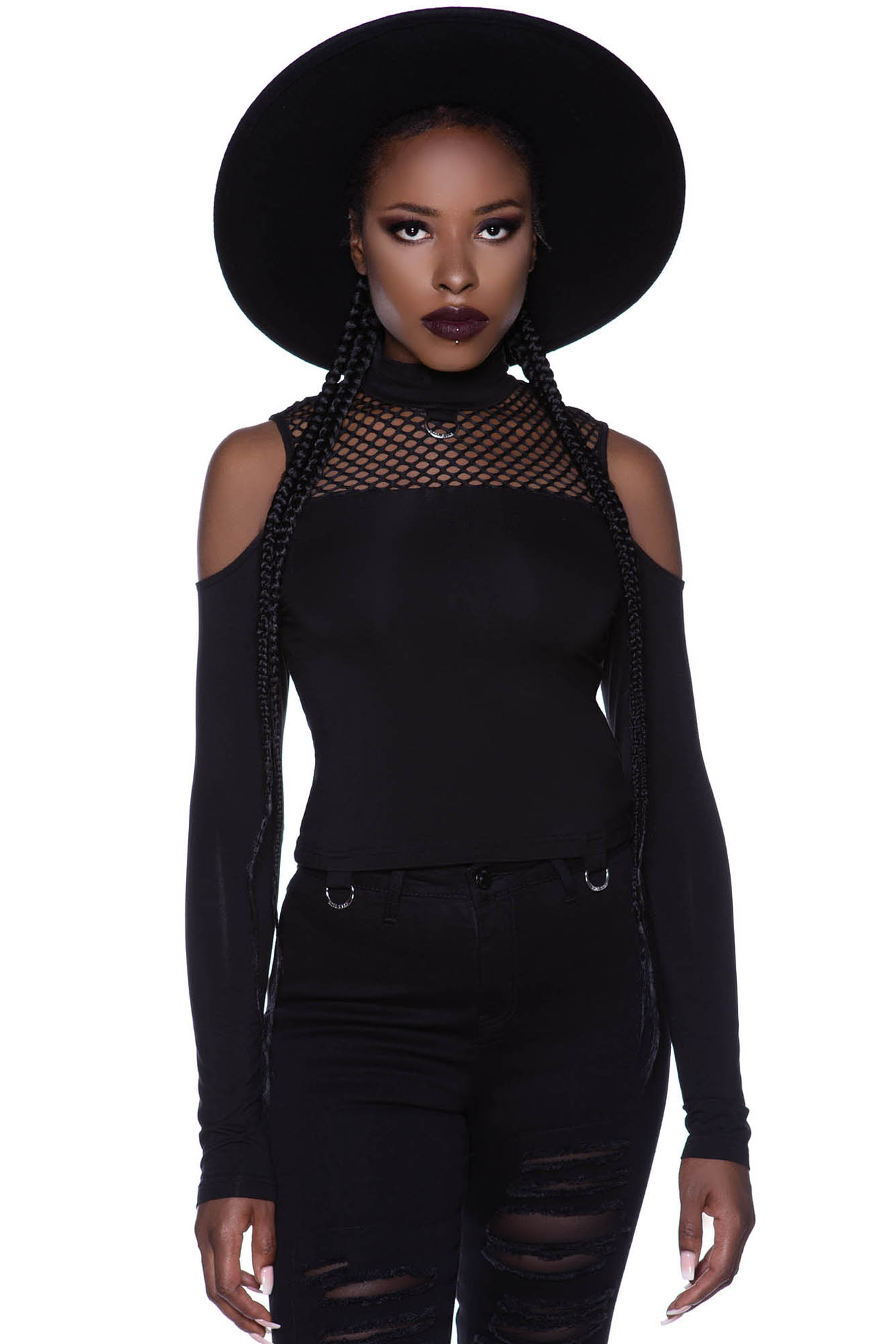 Killstar Roxanne Long Sleeve Top
