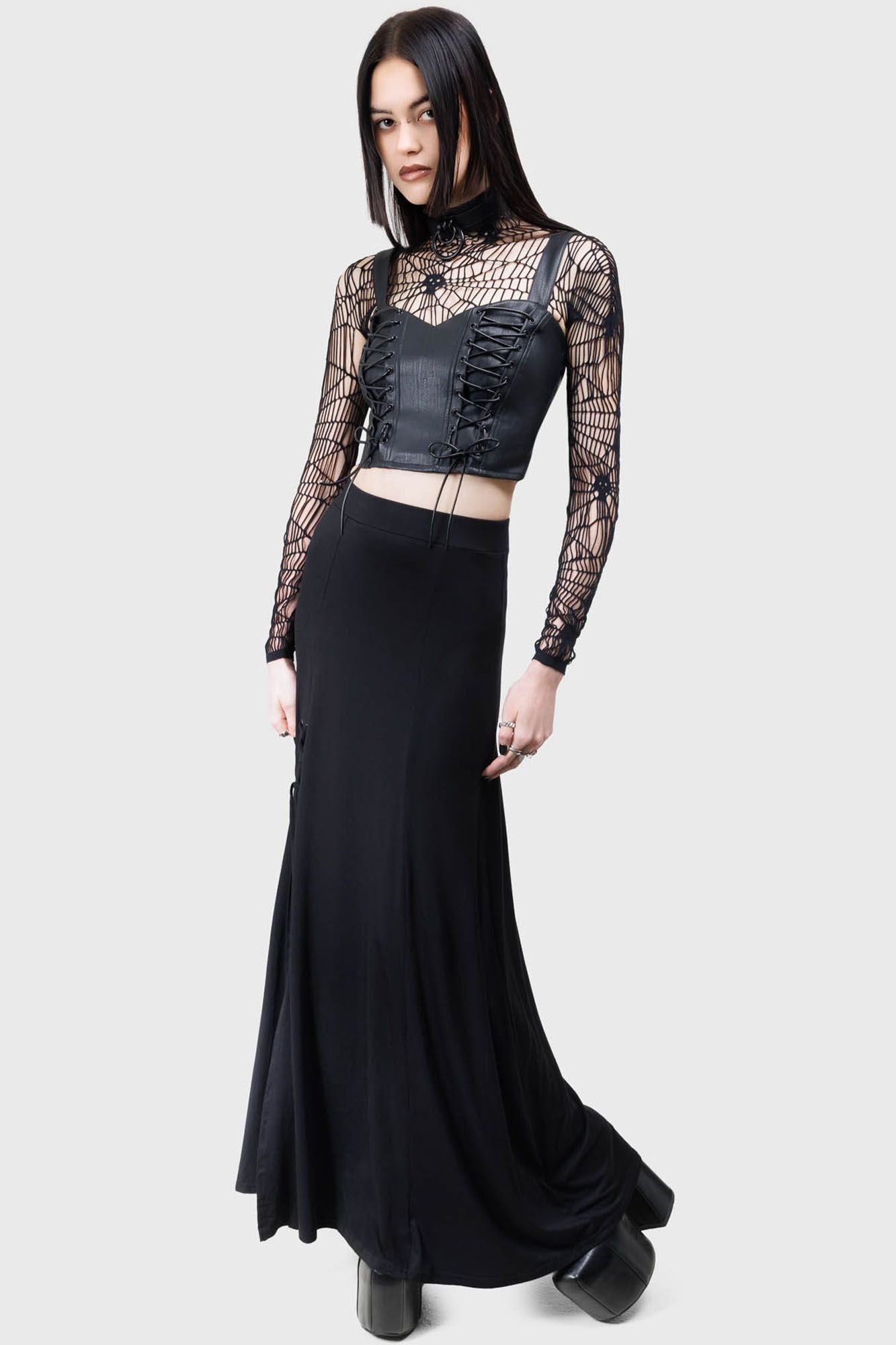 Kihilist Nyxian Corset Top