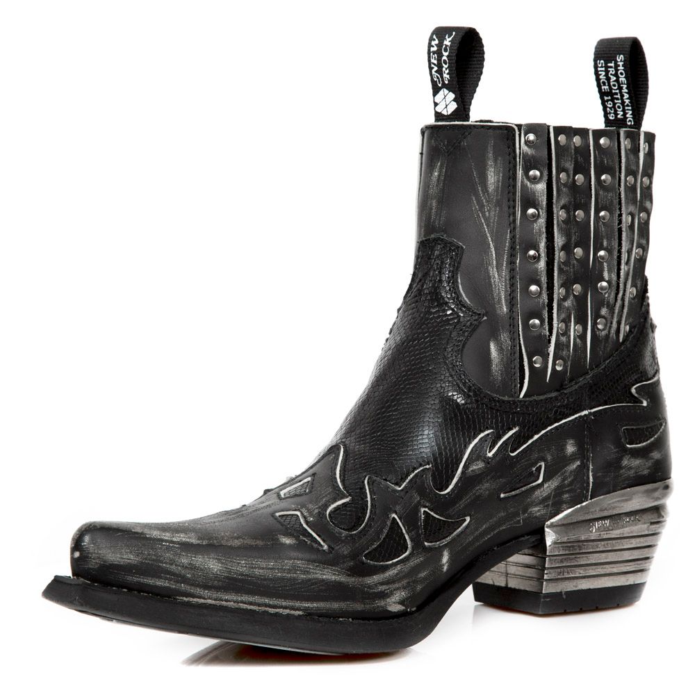 New Rock Enkellaarzen M.WST047-S2
