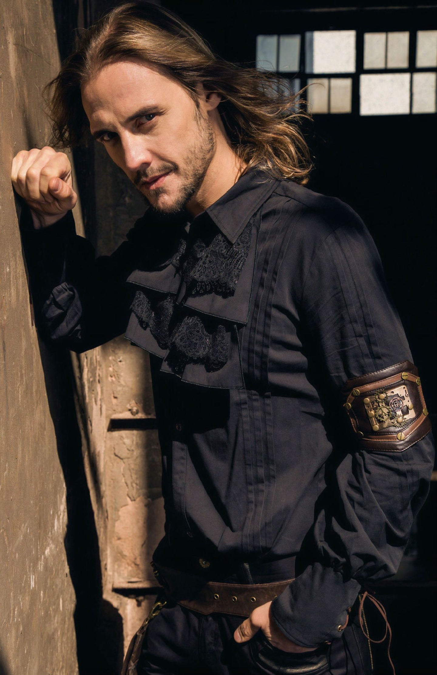 Watching You Shirt Zwart