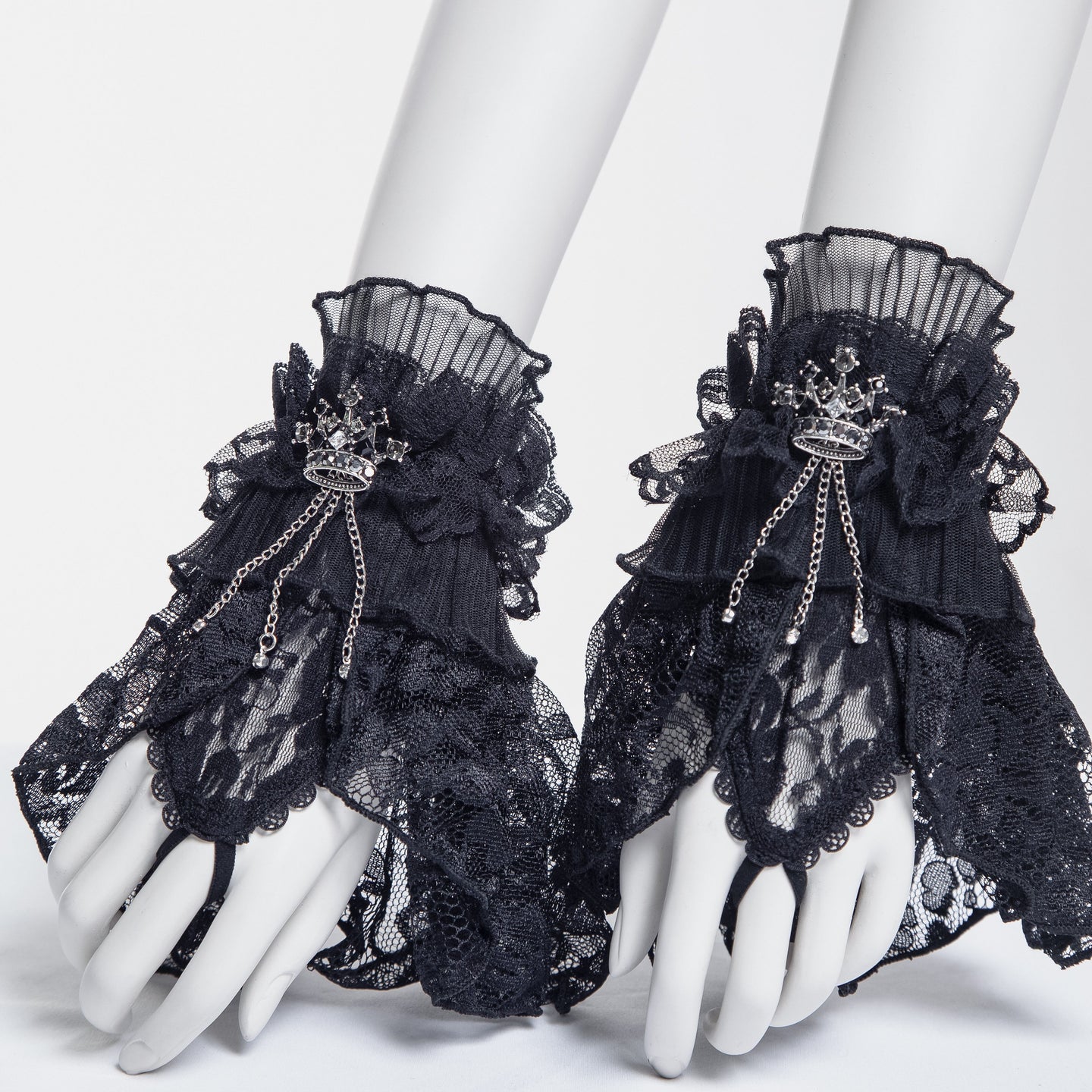 Crown Cuffs - Handschoenen Zwart