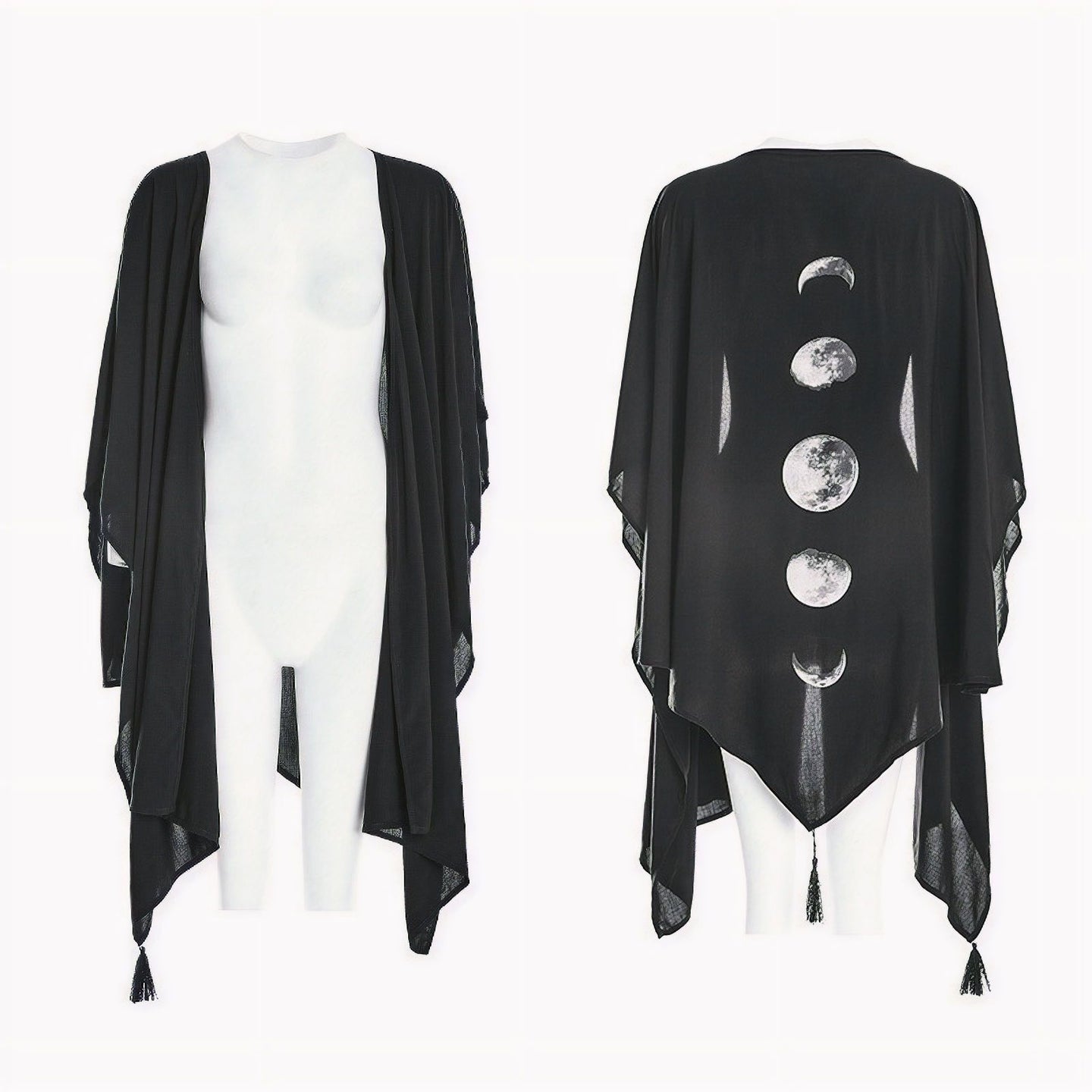 Moon Phases Omslagdoek