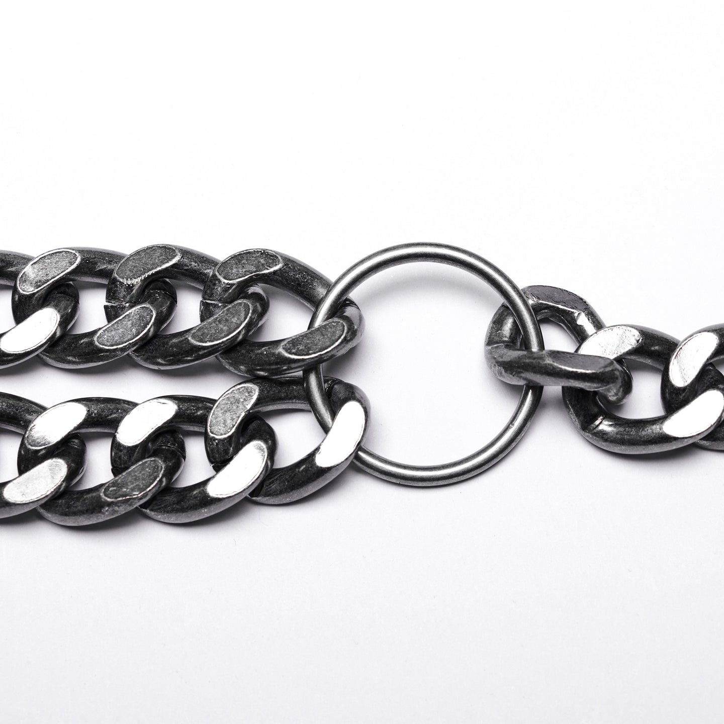 Punk Rave Claim Chain Harness Gunmetal