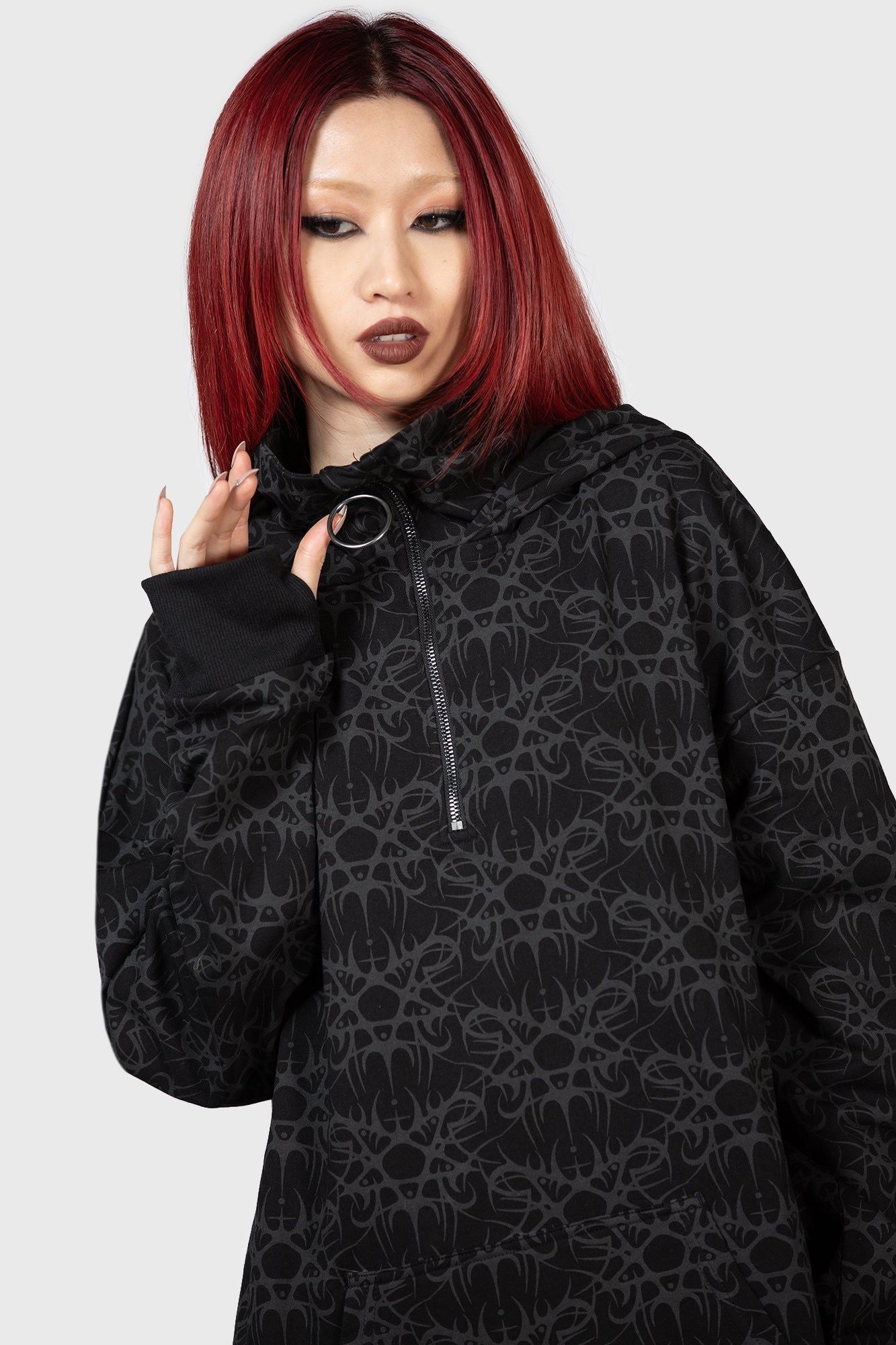 Killstar Cyborg Cell Oversized Hoody