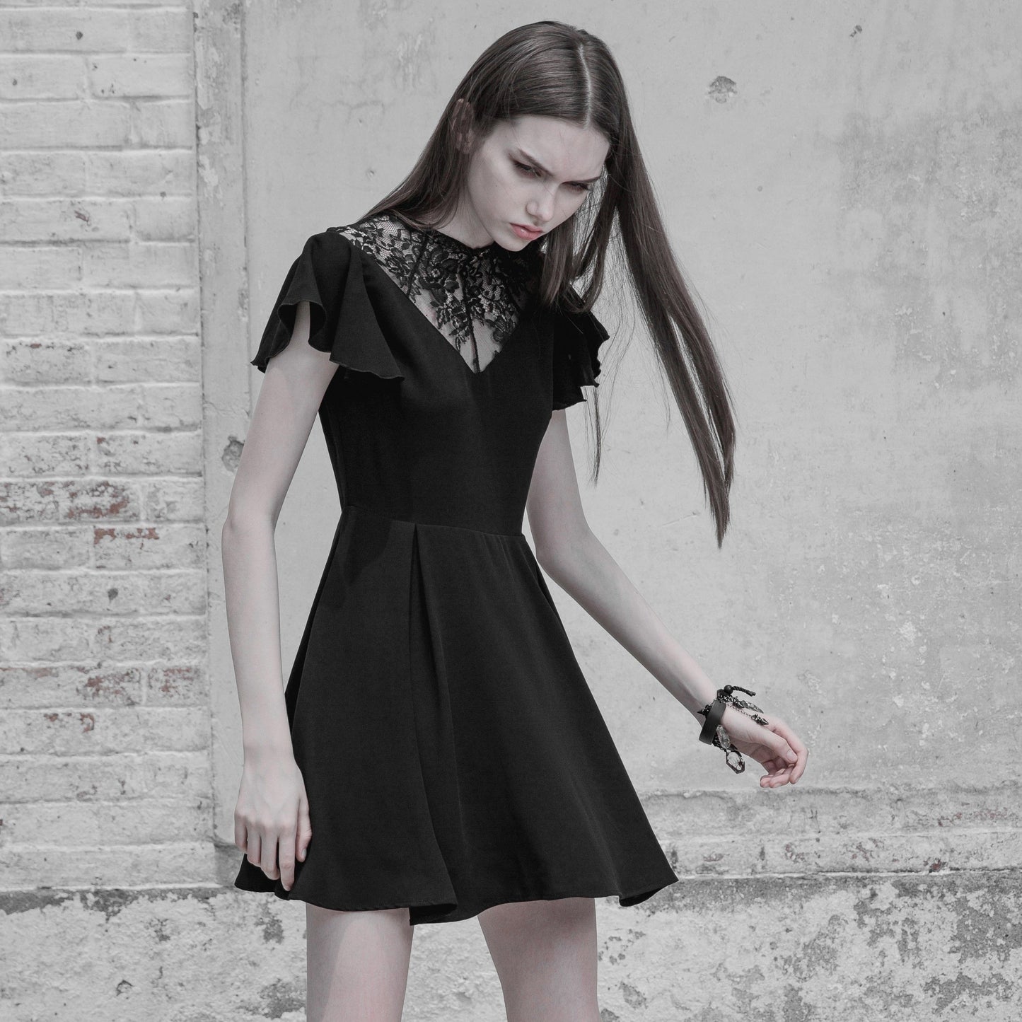 Fantasize Jurk Zwart
