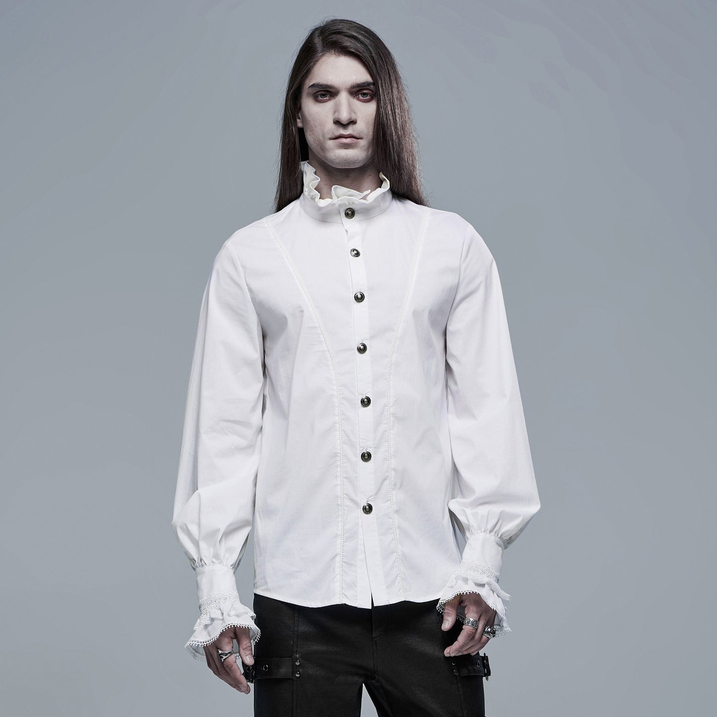 Punk Rave Martyr Shirt White