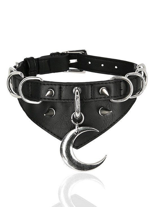 Moon and D-Ring Choker