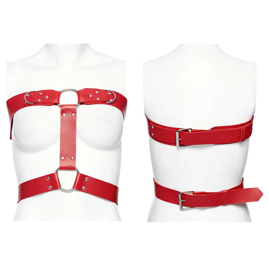 Haunt Me Harness Rood