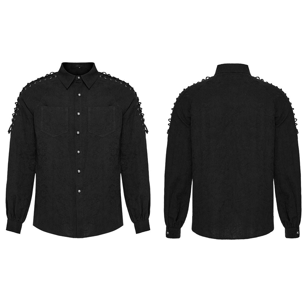 Don't Care Shirt Zwart