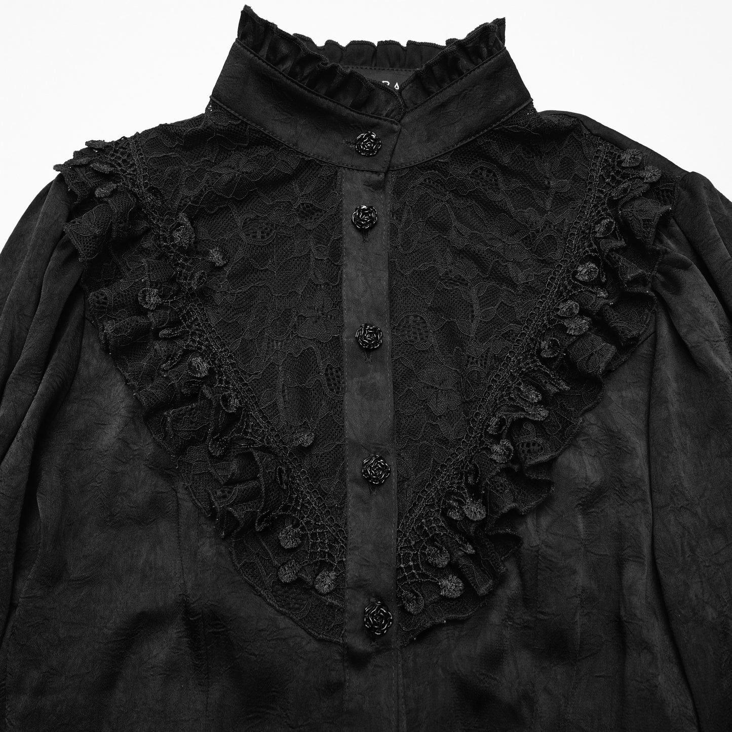 Punk Rave Proud Blouse Zwart