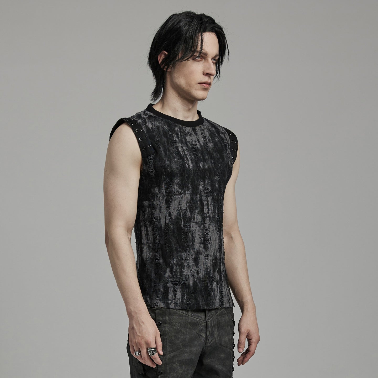 Pay The Price Top Black - Grey