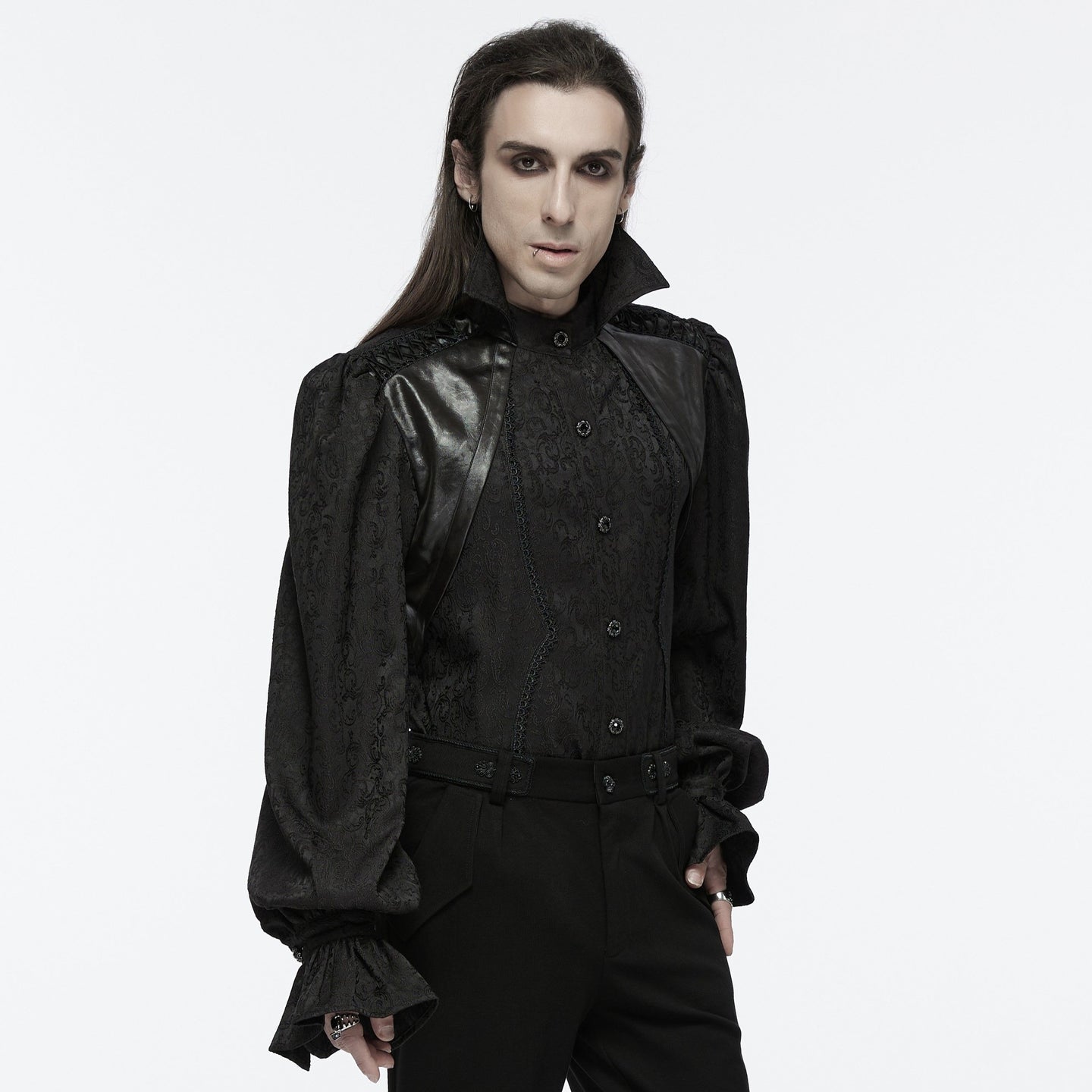 Let Me In Shirt Zwart