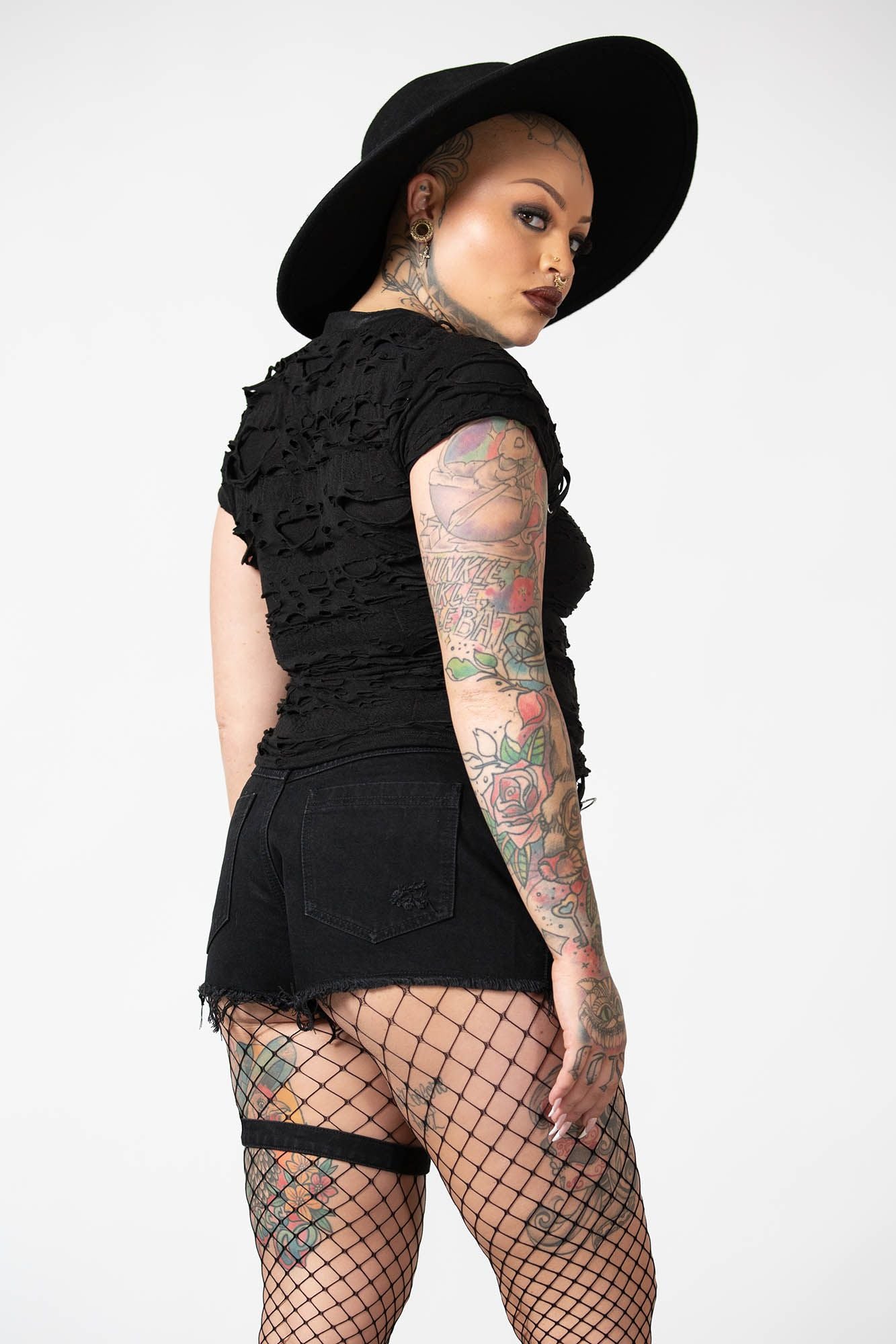 Killstar Malicia Lace-Up Top