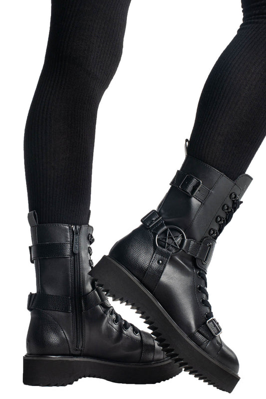 Killstar Eris Combat Boots