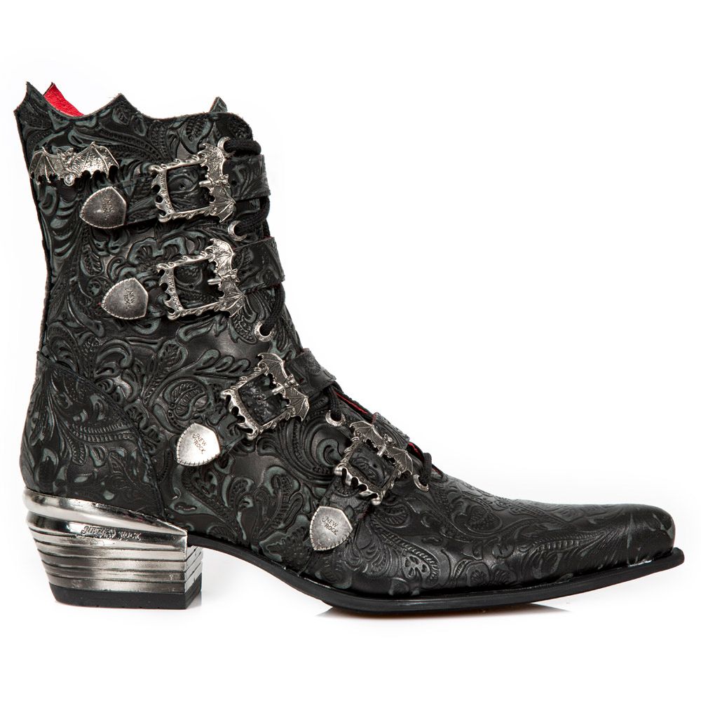 New Rock Enkellaarzen M-WST055-C2