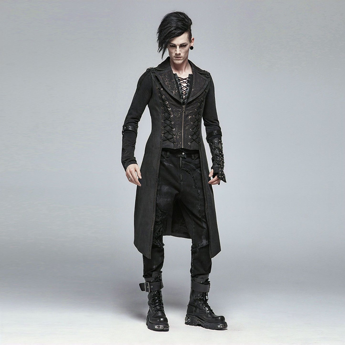 Stay Here Waistcoat Black