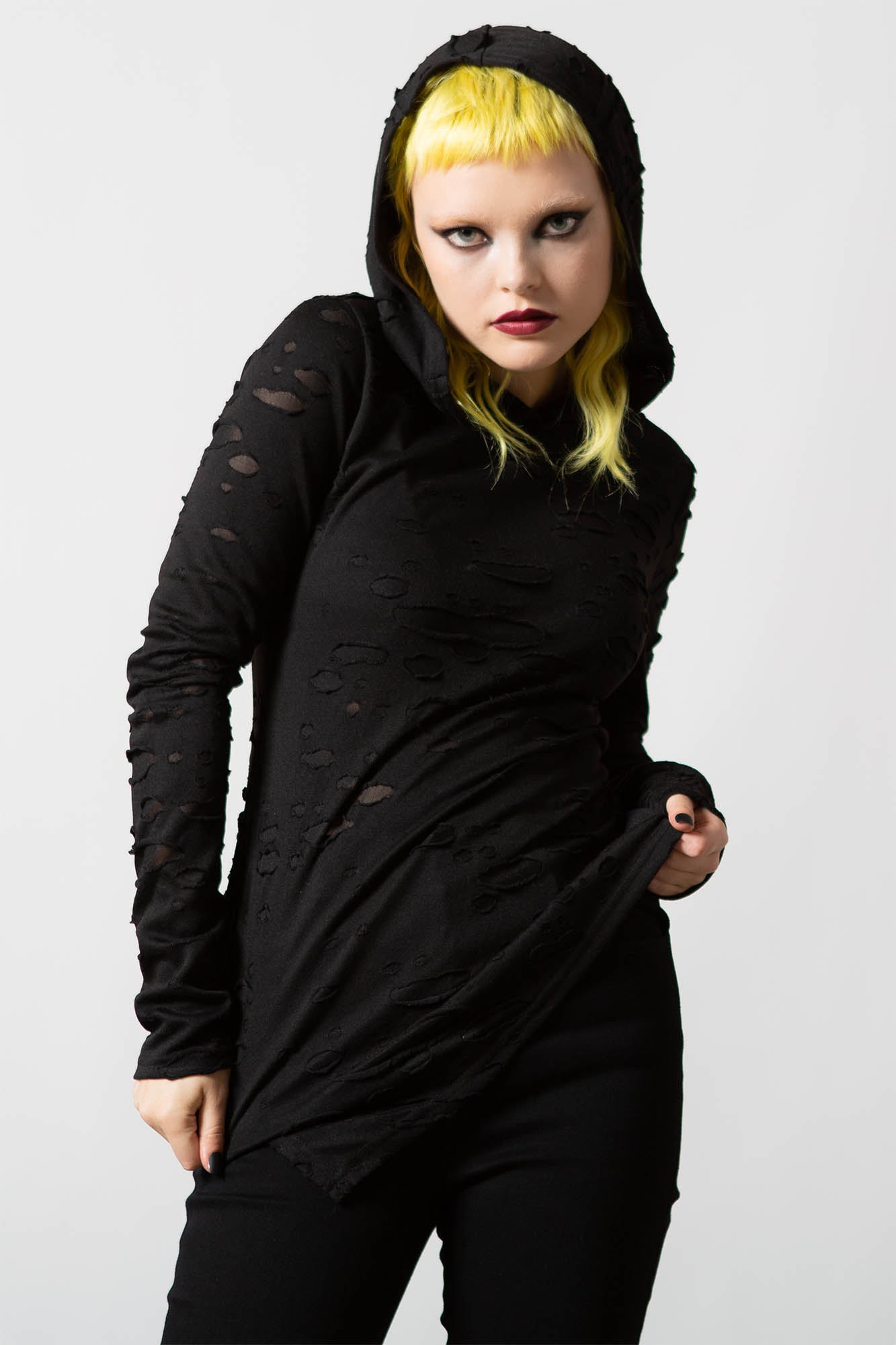 Killstar Infernia Hooded Top