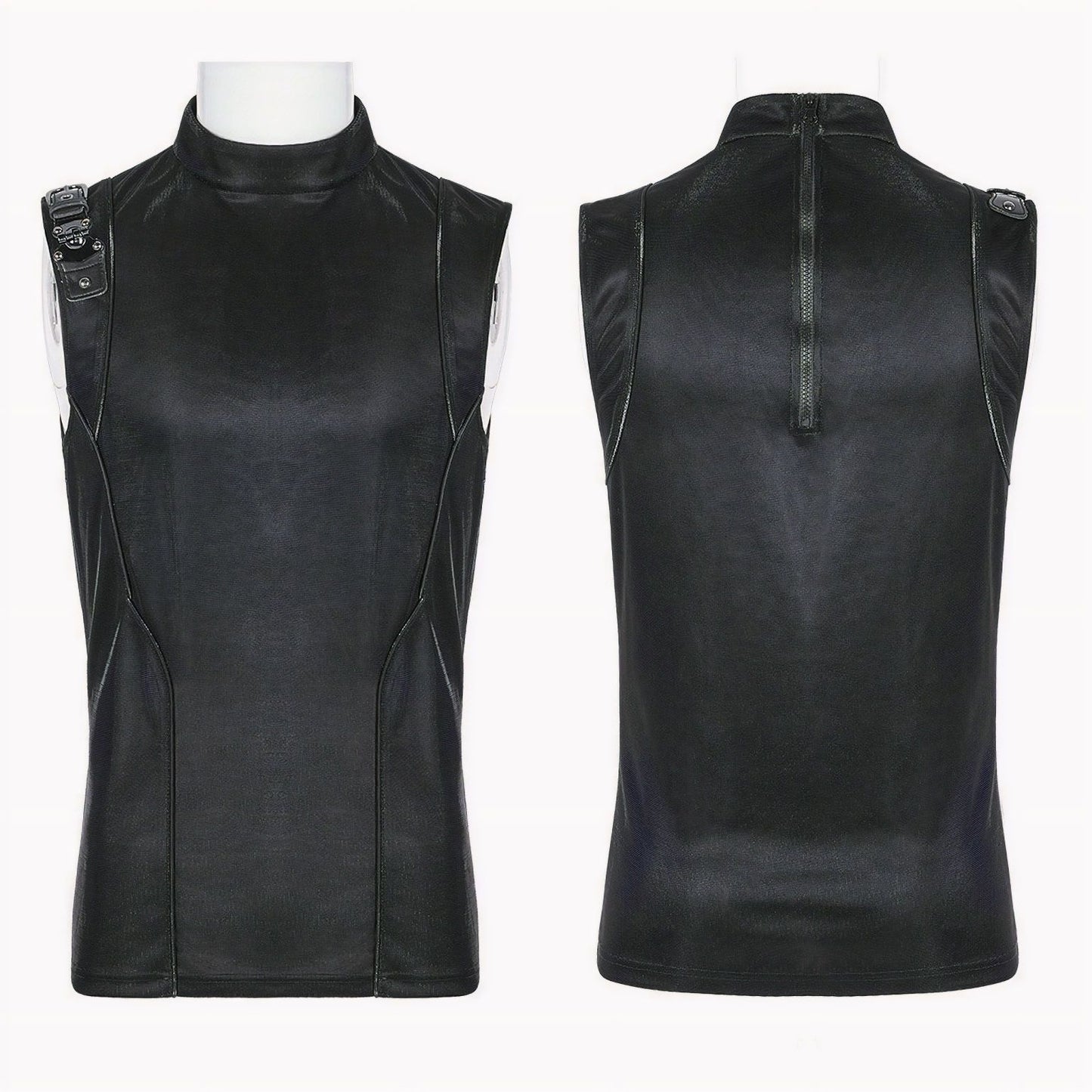 Slip Away Top Zwart