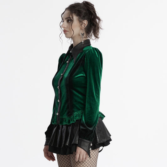 Expect Shirt Groen - Zwart