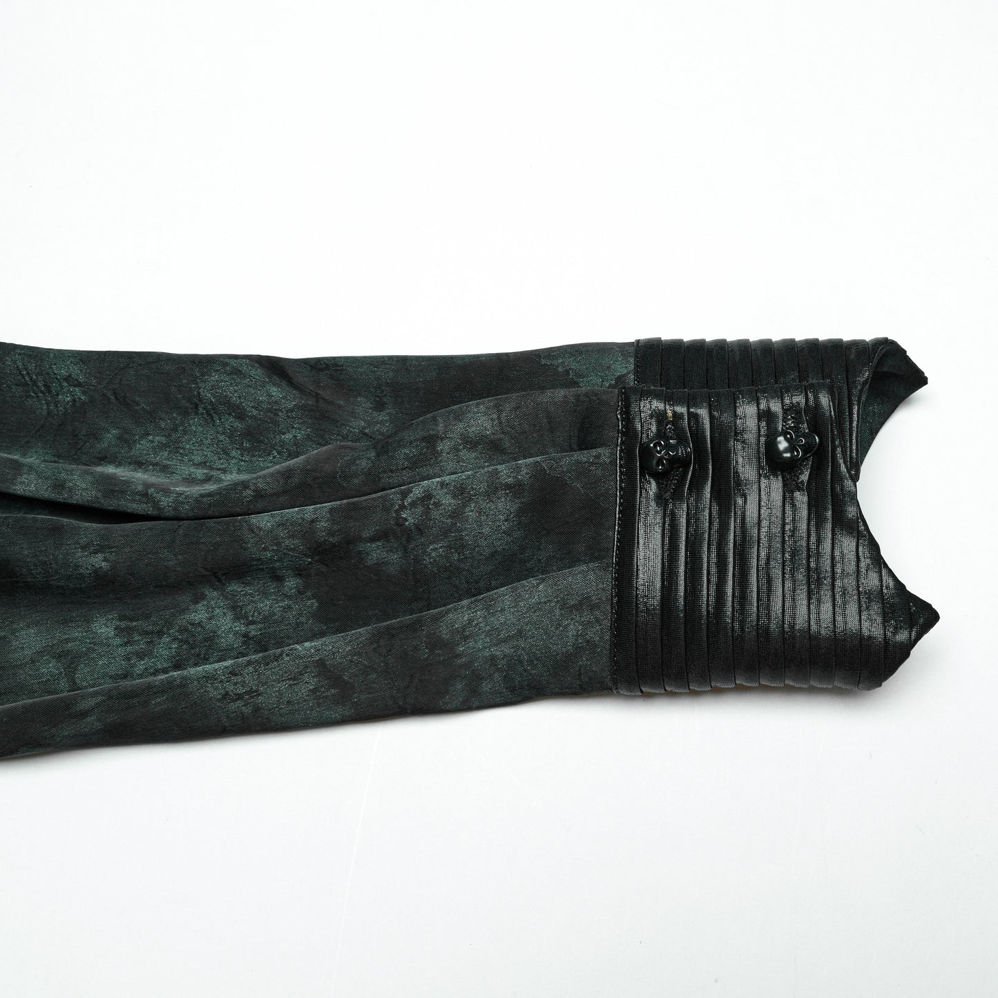 Punk Rave On My Way Shirt Zwart - Groen