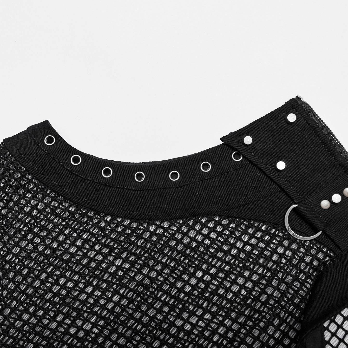 Burning Man Top Zwart