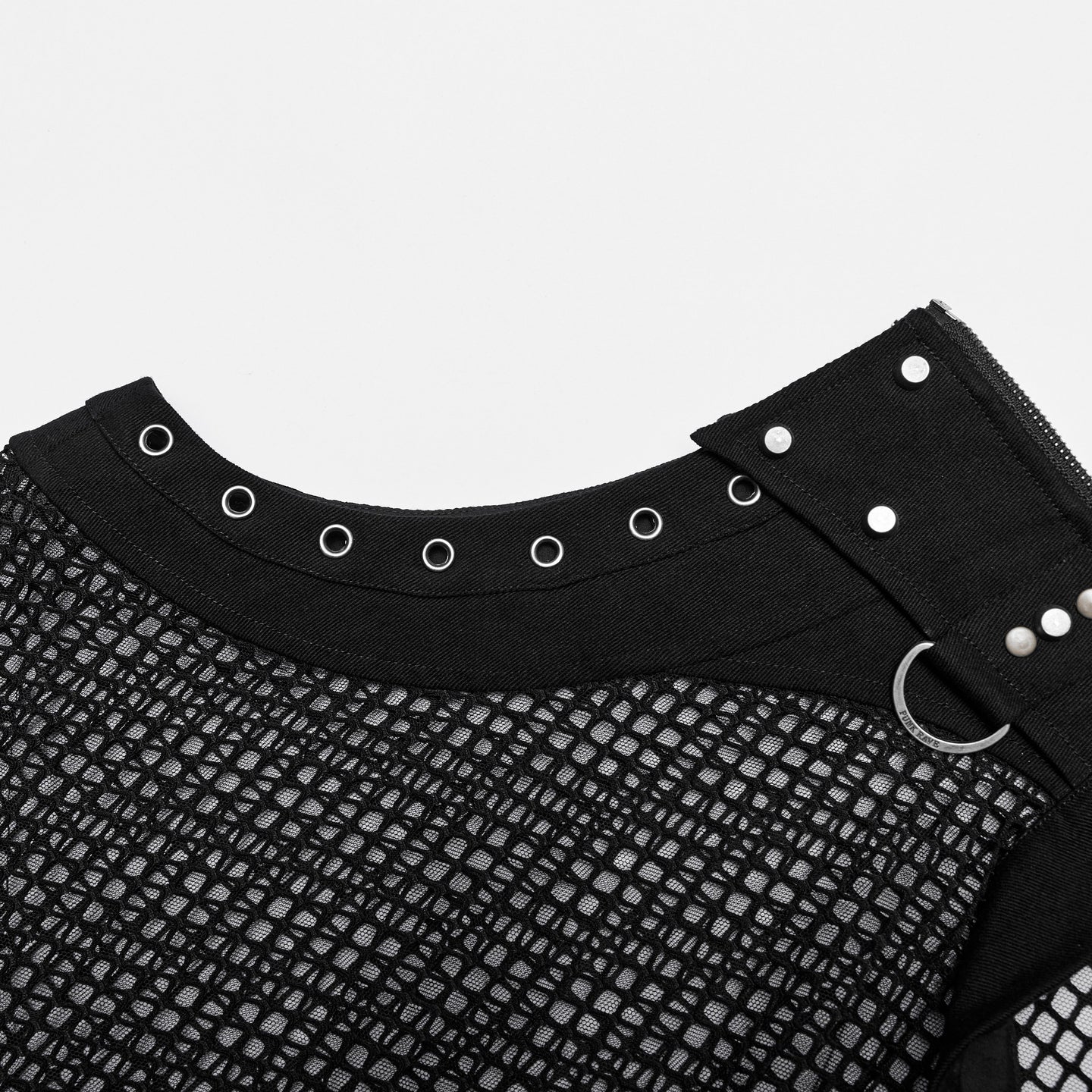 Burning Man Top Zwart