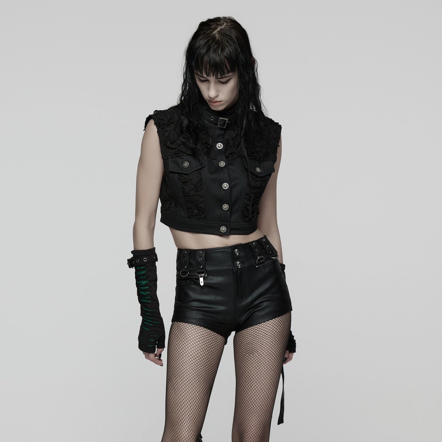 Punk Rave Veto Shorts & Overrok