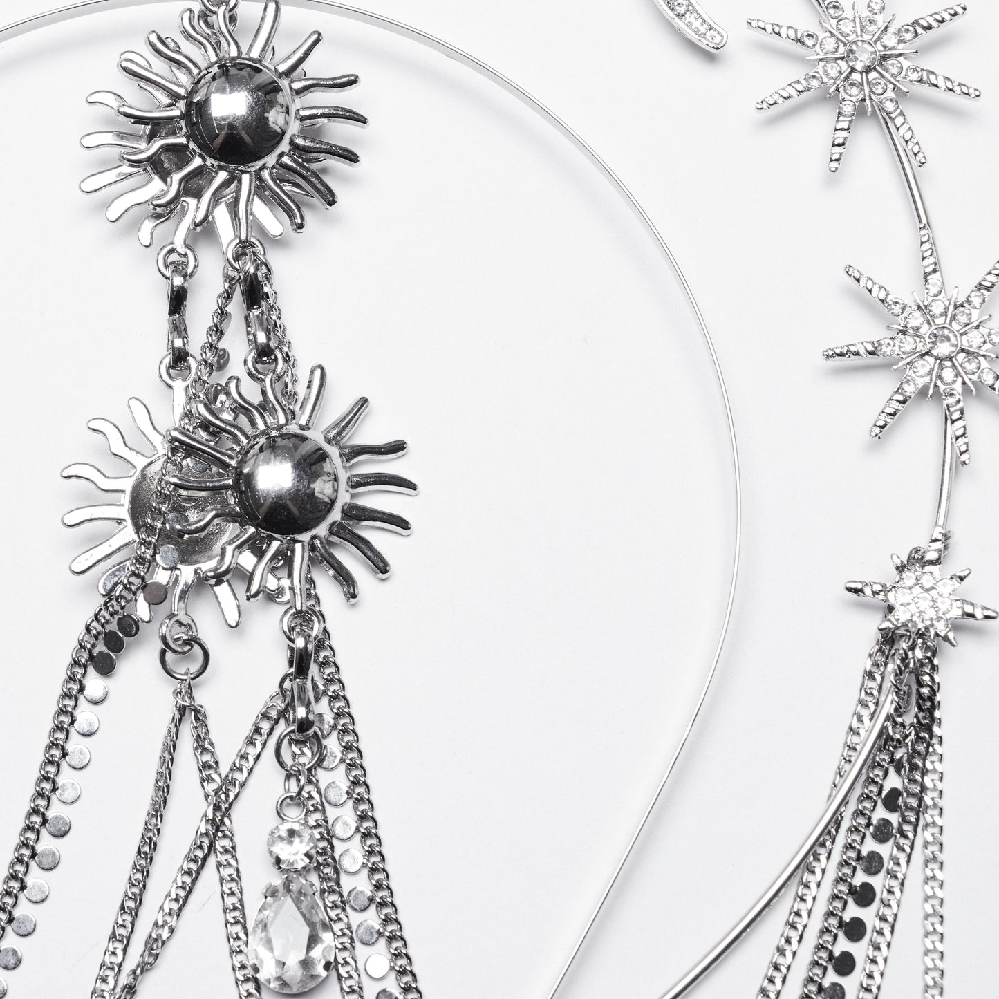 Sun, Moon & Stars Tiara