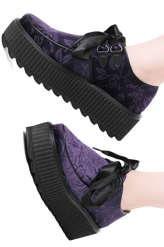 Killstar Vampire's Kiss Creepers Plum