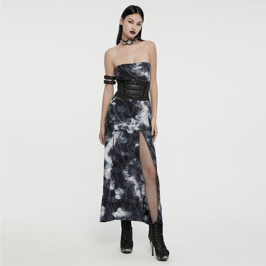 Yes I Do Dress Zwart - Grijs