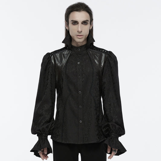 Let Me In Shirt Zwart