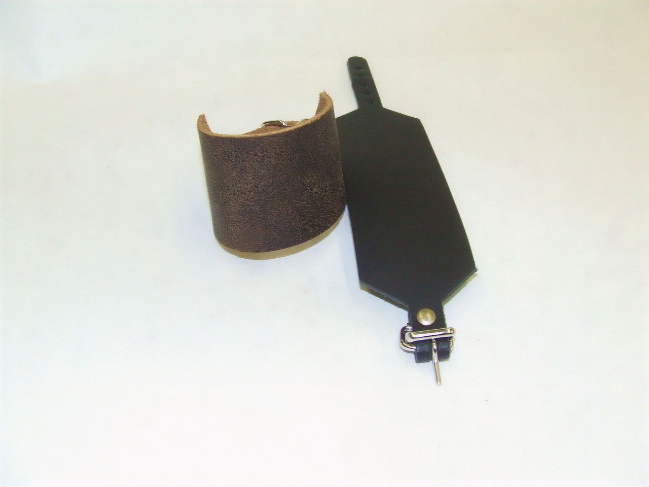 Polsband Zwart Plain 47mm