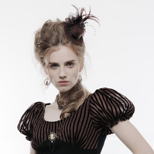 Mini Hoed Fascinator Steampunk
