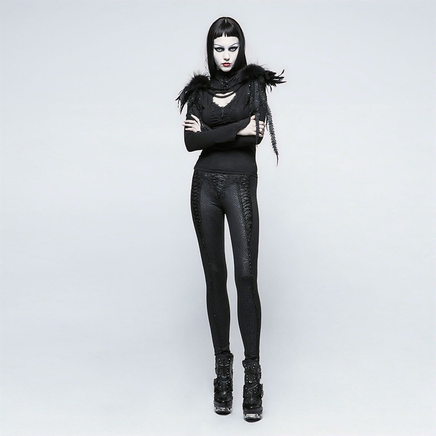 Miss You Legging Zwart
