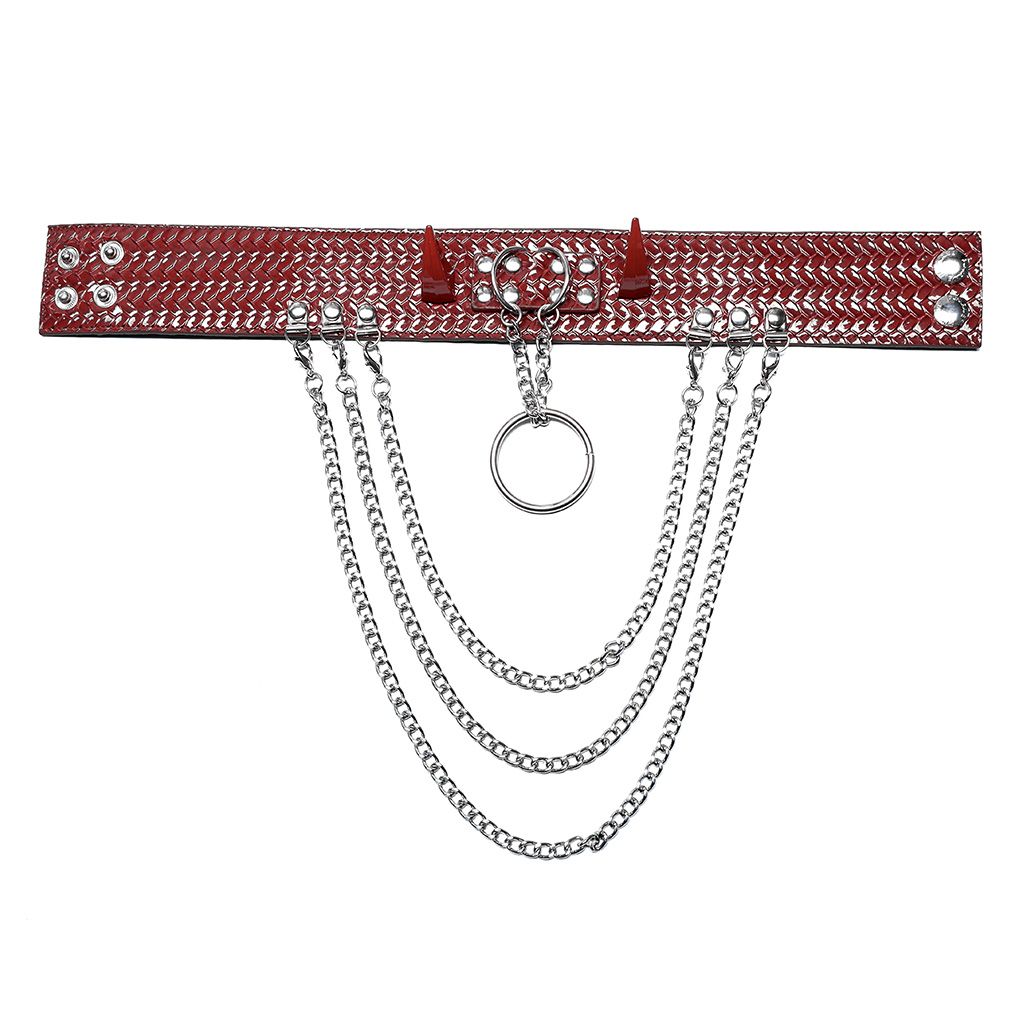 Horned Halsband Rood