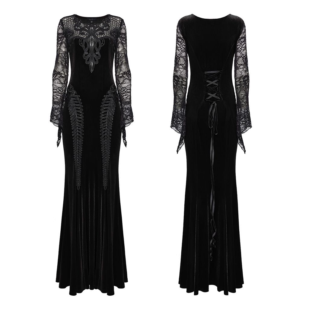 Drifting Away Maxi Jurk Zwart