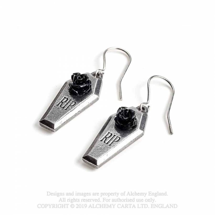 RIP Rose Earrings