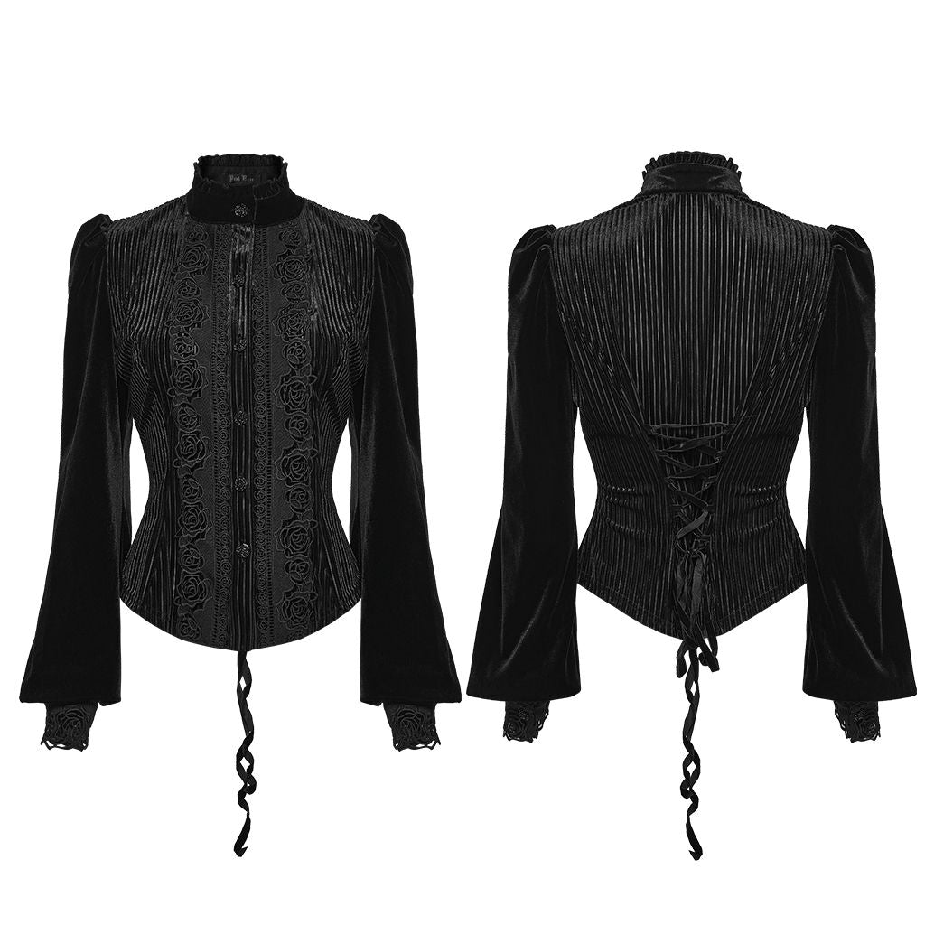 Hold Me Blouse Zwart