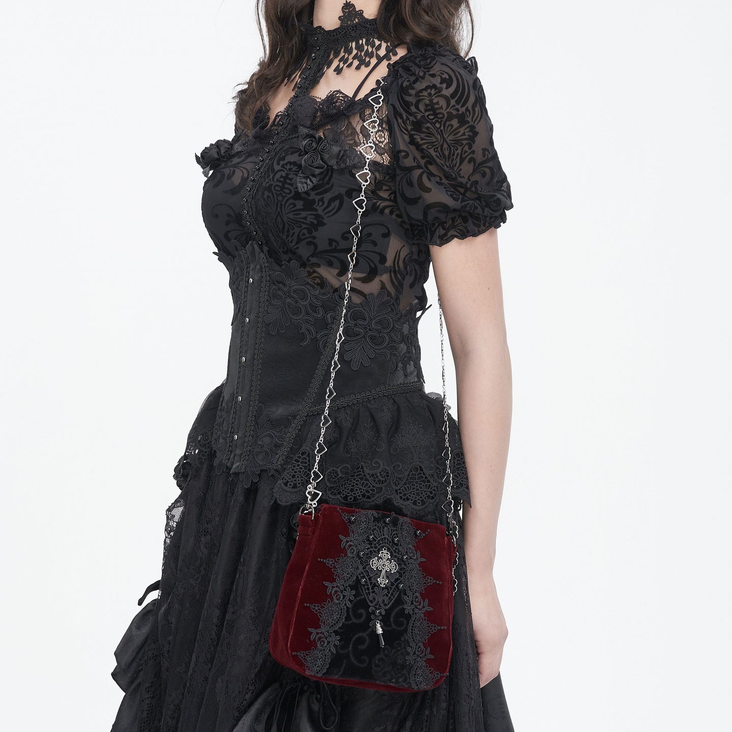 All I Want Tas Rood - Zwart